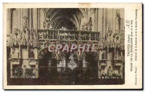 Cartes postales Troyes Eglise De La madeleine