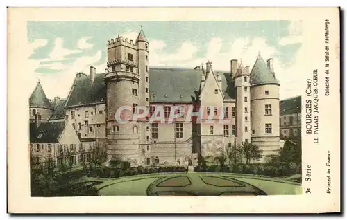 Cartes postales Bourges Le palais Jacques Coeur