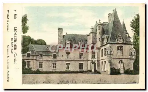 Cartes postales Lion Sur Mer Le Chateau