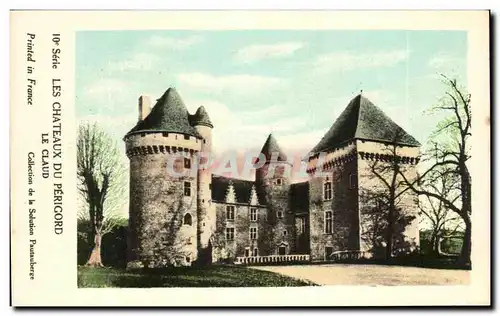 Cartes postales Les chateau Du Perigord Le Claud