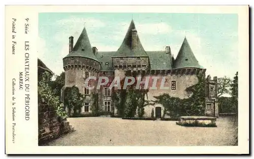 Ansichtskarte AK Les Chateaux Du Perigord Marzac