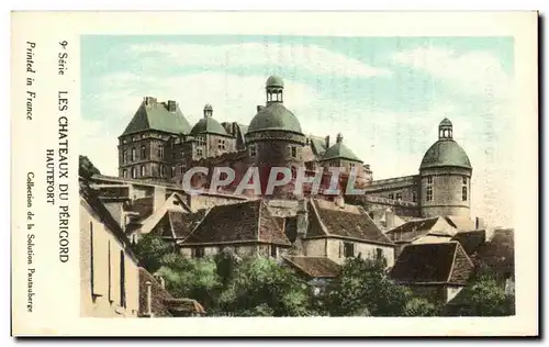 Ansichtskarte AK Les Chateaux Du PeriGord Hautefort