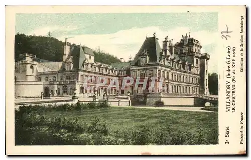 Cartes postales Villandry Le Chateau