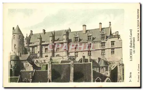 Cartes postales Loches Le Chateau