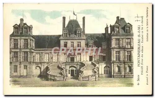 Cartes postales Fontainebleau Palais