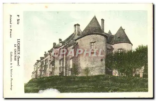 Cartes postales Lucheux Le Chateau