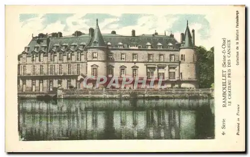 Cartes postales Rambouillet Le Chateau Pris Des Canaux