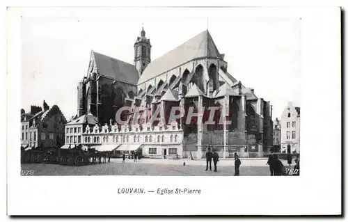 Cartes postales Louvain Eglise St Pierre