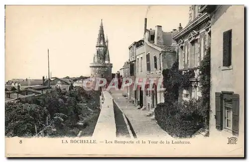 Cartes postales La Rochelle Les Remparts Et La Tour de La Lanterne