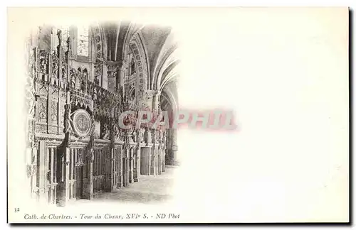 Cartes postales Le Tour du Cheur de Chartres