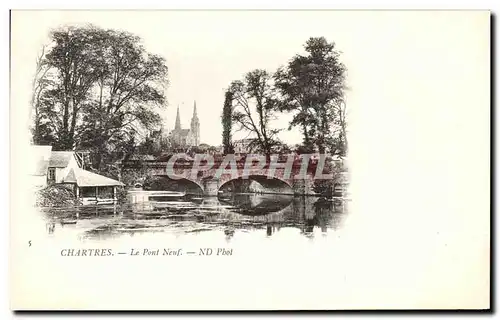 Cartes postales Chartres Le Pont Neuf