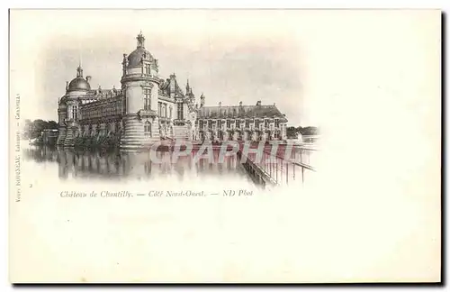 Cartes postales Chateau de Chantilly Nord Ouesl