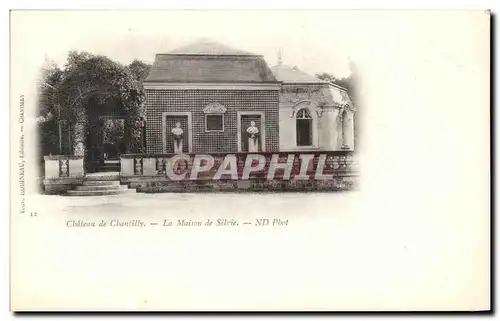 Cartes postales Chateau De Chantilly La Maison de Silvie