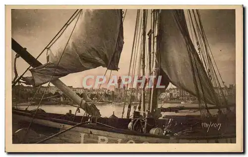 Ansichtskarte AK La Rochelle Un Coin du Port Bateau