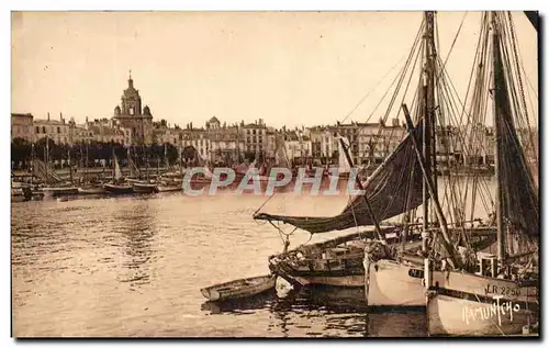 Ansichtskarte AK La Rochelle Un Coin du Port Bateaux