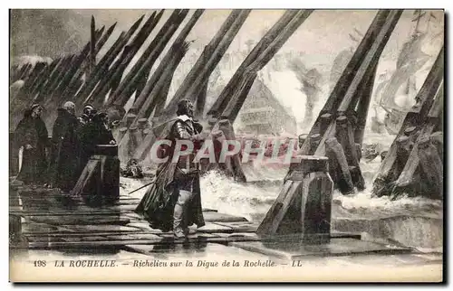 Ansichtskarte AK La Rochelle Richelieu Sur La Digue de La Rochelle