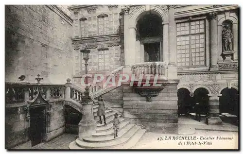 Cartes postales La Rochelle Escalier D&#39Honneur de l&#39Hotel de Ville