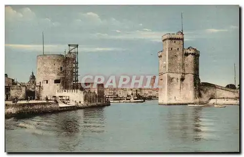 Cartes postales La Rochelle L'Entree du Port