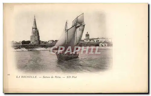 Cartes postales La Rochelle Bateau de Peche