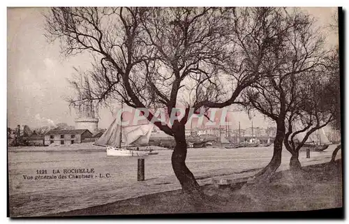 Cartes postales La Rochelle vue Generale Des Chantiers Bateaux