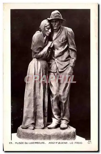 Ansichtskarte AK Musee Du Luxembourg Roger Bloche Le Froid