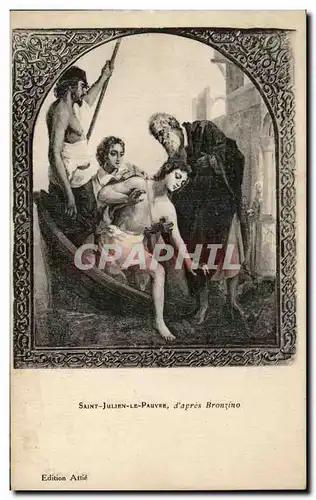 Cartes postales Saint Julien Le Pauvre d&#39Apres Bronzino