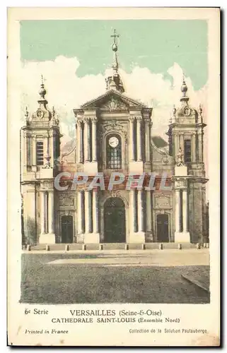 Cartes postales Versailles Cathedrale Saint Louis