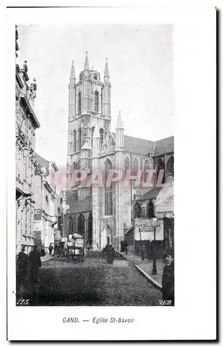 Cartes postales Gand Eglise St Bavon