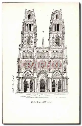 Cartes postales Cathedrale d&#39Orleans