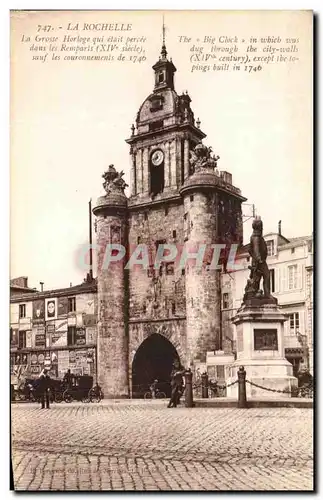 Cartes postales La Rochelle la Grosse Horloge