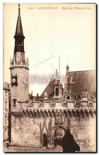 Cartes postales La Rochelle Beffroi de I&#39Hotel de Ville