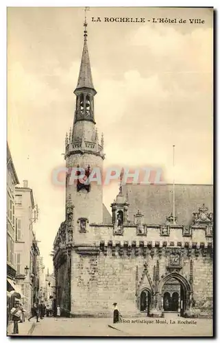 Cartes postales La Rochelle L&#39Hotel de Ville