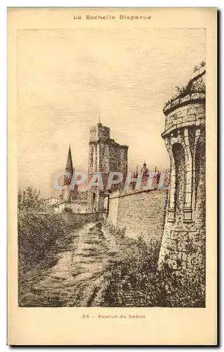 Cartes postales La Rochelle Disparue Bastion du Gabut