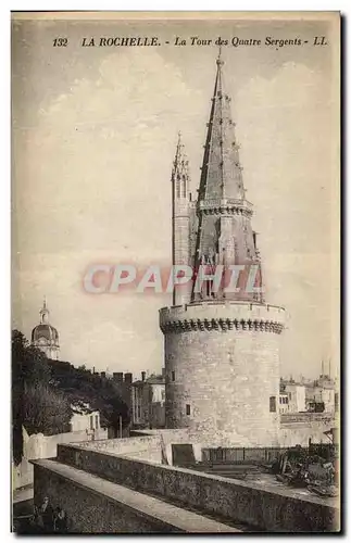 Cartes postales La Rochelle La Tour des Quatre Sergents