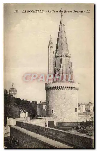 Cartes postales La Rochelle La Tour des Quatre Sergents