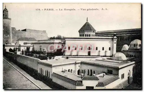 Cartes postales Paris La Mosquee Vue Generale