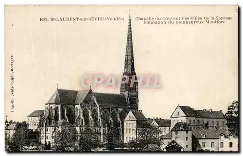 Cartes postales St Lairent Sur Sevre Chapelle Du Couvent Des Filles De La Sagesse