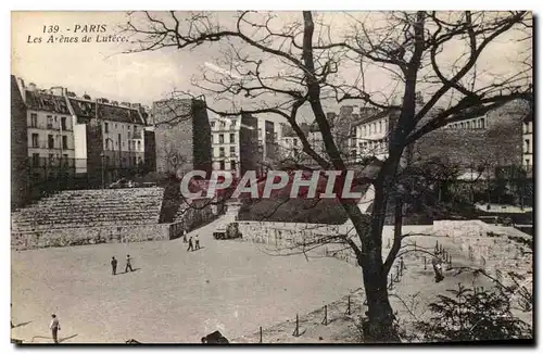 Ansichtskarte AK Paris Les arenes de Lutece