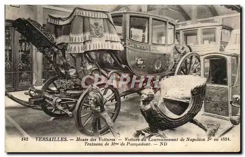 Cartes postales Versailles Musee Des Voitures Voiture Du Couronnement De Napoleon