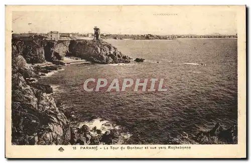 Ansichtskarte AK Parame La Tour du Bonheur et vue vers Rochebonne