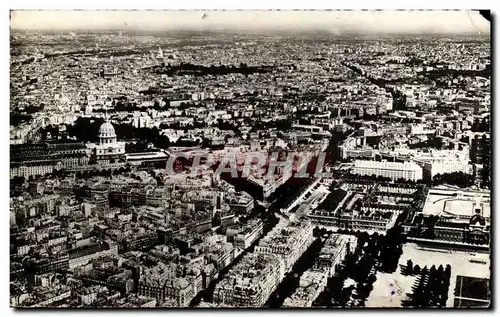 Cartes postales Paris Vue Prise de la Tour Eiffel sur les Invalides et I&#39Ecole Militaire