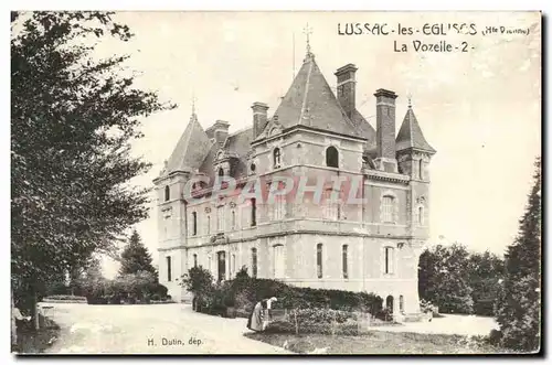 Cartes postales Lussac Les Eglises La Vozelle