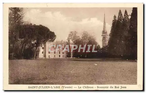 Cartes postales Saint Julien L&#39Ars Le Chateau Souvenir du Roi Jean