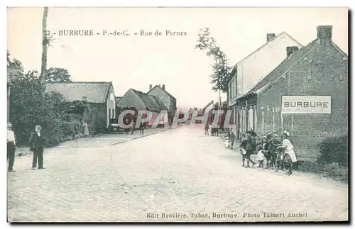 Ansichtskarte AK Burbure Rue de Pernes Enfants