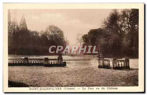Cartes postales Saint Julien L'Ars Le Parc vu du Chateau