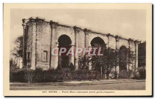 Cartes postales Reims Porte Mars