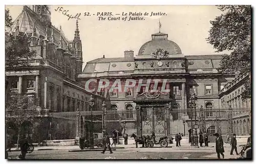 Cartes postales Paris Le Palais de Justice