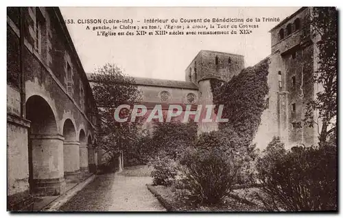 Cartes postales Clisson Interieur du Couvent des Benedictins de la Trinite