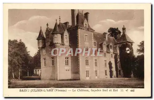 Cartes postales Saint Julien L&#39Ars Le Chateau facades Sud et Est