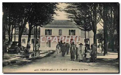 Cartes postales Chatelaillon Plage Avenue De La Gare